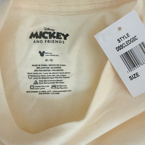 Disney Mickey & Minnie Christmas Adult Unisex Pajama Set Size M NWT - Picture 3 of 6